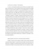 LA ETICA EN LA CIENCIA Y TECNOLOGIA