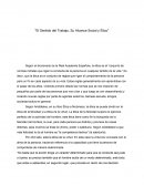 El trabajo y La etica