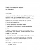 GUIA DE TEORIA GENERAL DEL PROCESO. SEGUNDO PARCIAL
