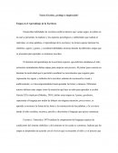 Etapas en el Aprendizaje de la Escritura