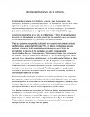 Análisis Antropología de la pobreza