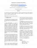 Laboratorio N°1. Fenómenos Electrostáticos