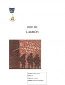 Comentario critico HIJO DE LADRÓN