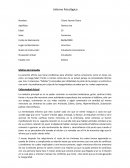 Informe Psicológico