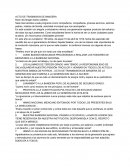 Acto de trasmision de bandera