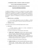 PLAN DE AUDITORIA DE SISTEMAS