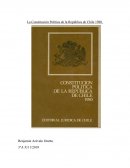 La Constitución Política de la República de Chile 1980