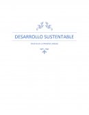 Desarrollo sustentable ¿Qué aprendí en esta primera unidad?