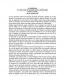 INFORME DE LECTURA SOBRE LA PARADOJA . Un relato sobre la verdadera esencia del liderazgo