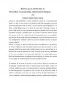 Memoria de mis putas tristes. Gabriel García Márquez