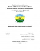 DESEQUILIBRIO DE LA RIQUEZA SOCIAL EN VENEZUELA