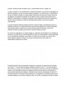 Ensayo fundamentales. Escuela Primaria Enrique González Llorca