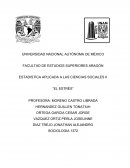ESTADISTICA APLICADA A LAS CIENCIAS SOCIALES II “EL ESTRÉS”