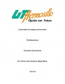 Proyecto Formacion sociocultural