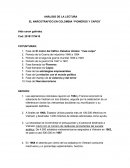 Resumen de lectura del narcotrafico