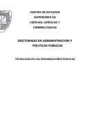 Uso de tecnologias en politicas publicas