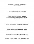 GEN 200 Fundamentos Para el Aprendizaje y el Éxito Profesional