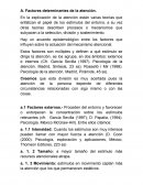 El mecanismo atencional