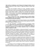 Las lenguas indígenas en México discurso