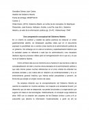 Una comparación conceptual del Gobierno Abierto