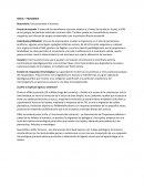 Patogenia de la Sifilis