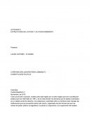 Actividad Estructuras del estado y su funcionamiento