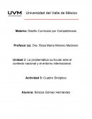 La problemática curricular ante el contexto nacional y el entorno internacional