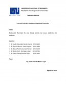 Evaluacion fiananciera granja de codornices