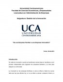 EMPRESA FAMILIAR E INNOVACION