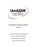 Autorreflexión. El derecho en México