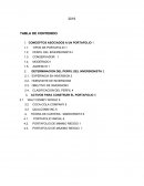 Portafolio de inversiones