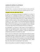 EJEMPLO DE CONTROL DE LA DETENCION