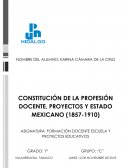 Ensayo formacion docente escuela y proyectos educativos