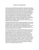 Zacatecas y el transporte público