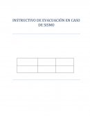 INSTRUCTIVO DE EVACUACION Y EMERGENCIAS