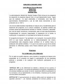 ANALISIS A BASURA CERO