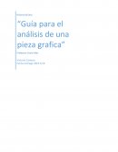 Historia del arte “Guía para el análisis de una pieza grafica”