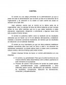 Control en la administracion