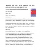 Los siete hábitos mas efectivos de los adolescentes