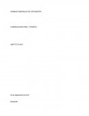 NORMAS GENERALES DE ORTOGRAFÍA COMUNICACIÓN ORAL Y ESCRITA