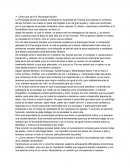 Ensayo de la psicología social