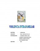 VIOLENCIA INTRAFAMILIAR EN LA VIDA DIARIA
