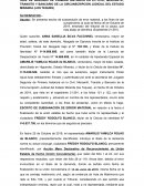 Escrito subsanacion error material