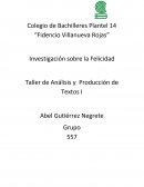 La felicidad desde tres perpectivas