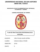 Practicas pre-profesionales en el hotel “CASA ANDINA STANDARD KORICANCHA”