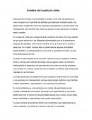 Análisis de la película Anita
