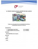 EL TRAFICO VEHICULAR EN EL DISTRITO DE SAN JUAN DE LURIGANCHO