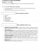 La familia y el nivel secundario