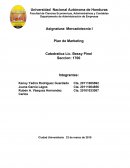 Trabajo final de mercadotecnia. Plan de Marketing