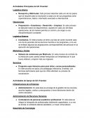 Actividades Principales de UK Vivential